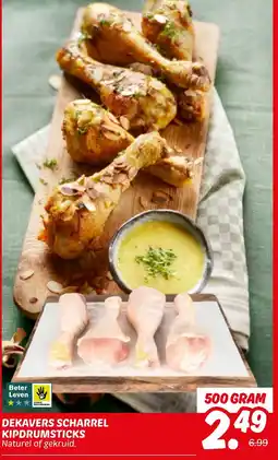 Dekamarkt Dekavers Scharrel Kipdrumsticks aanbieding