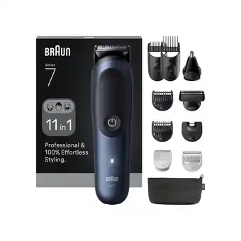 MediaMarkt BRAUN All-in-One, 15in1, AIO 7540 Multigroomer Blauw aanbieding
