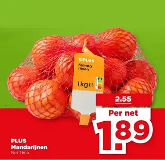 PLUS PLUS Mandarijnen aanbieding