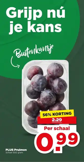 PLUS PLUS Pruimen aanbieding