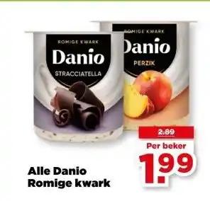 PLUS Alle Danio Romige kwark aanbieding