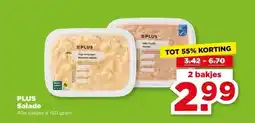 PLUS PLUS Salade aanbieding
