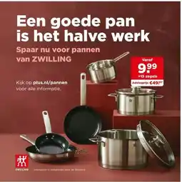PLUS ZWILLING pannen aanbieding