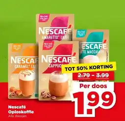 PLUS Nescafé Oploskoffie aanbieding