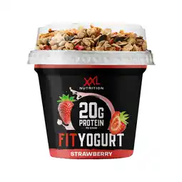Dirk XXL Fit Yoghurt granola aardbei aanbieding