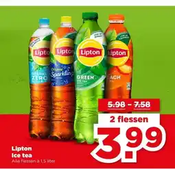 PLUS Lipton Ice tea aanbieding
