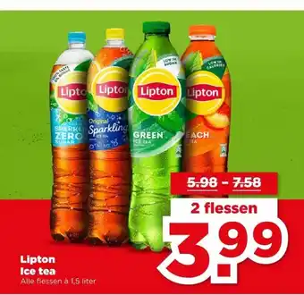 PLUS Lipton Ice tea aanbieding