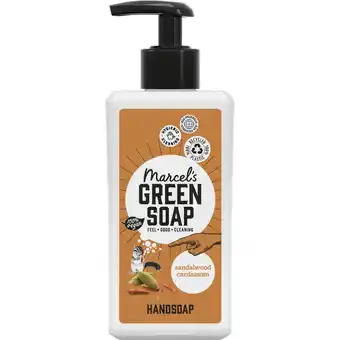 Dirk Green Soap Vloeibare zeeppomp sandelhout & kardemom aanbieding