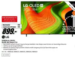 MediaMarkt LG 55B56LA (2025) OLED 4K Smart TV aanbieding