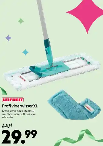 AllesZ LEIFHEIT Profi vloerwisser XL aanbieding