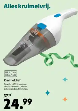 AllesZ BLACK+ DECKER Kruimeldief aanbieding