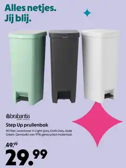 AllesZ brabantia Step Up prullenbak aanbieding