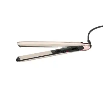 MediaMarkt BABYLISS Stardust Shimmer Stijltang ST914PE Stijltang Wit aanbieding