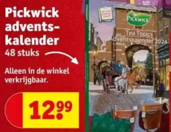 Kruidvat Pickwick adventskalender aanbieding