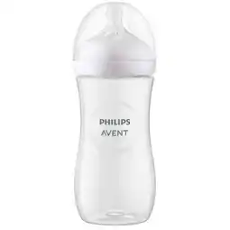 Trekpleister Philips Avent Natural Response SCY906/01 Babyfles met Natuurlijke Zuigreflex Flesspeen aanbieding