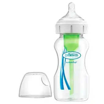 Trekpleister Dr. Brown's Options+ 1+M Antikoliekfles met Brede Hals aanbieding