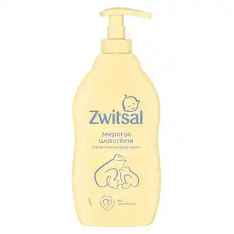 Trekpleister Zwitsal Zeepvrije Wascrème aanbieding