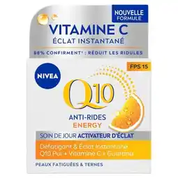 Trekpleister NIVEA Q10 Energy Healthy Glow Anti-Rimpel Dagcrème aanbieding