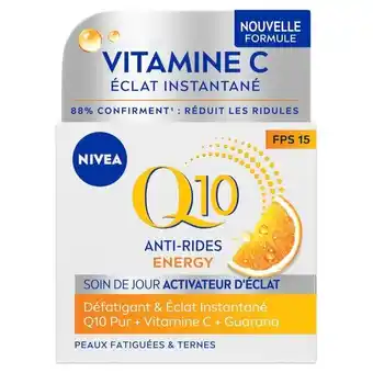 Trekpleister NIVEA Q10 Energy Healthy Glow Anti-Rimpel Dagcrème aanbieding