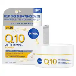 Trekpleister NIVEA Q10 Power SPF30 Anti-Rimpel Dagcrème aanbieding
