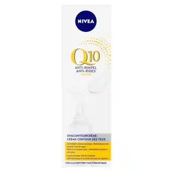 Trekpleister NIVEA Q10 Power Oogcontourcrème aanbieding