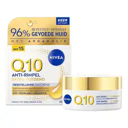 Trekpleister NIVEA Q10 Power +Extra Voedende Anti-Rimpel Dagcrème aanbieding
