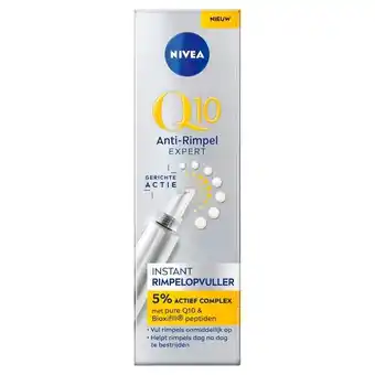 Trekpleister NIVEA Q10 Expert Gerichte Rimpelopvuller Serum aanbieding