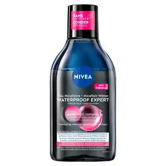 Trekpleister NIVEA Waterproof Expert Micellair Water aanbieding