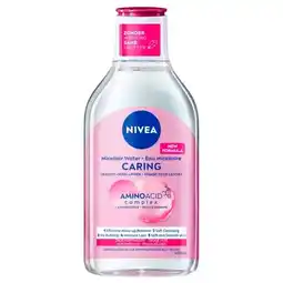 Trekpleister NIVEA Caring Micellair Water aanbieding