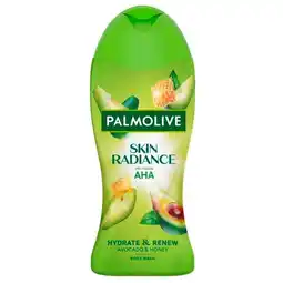 Trekpleister Palmolive Skin Radiance Avocado & Honey Bodywash aanbieding