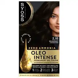 Trekpleister Syoss Oleo Intense 2-10 Bruinzwart Haarkleuring aanbieding