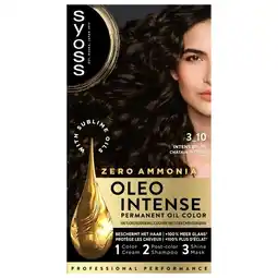 Trekpleister Syoss Oleo Intense 3-10 Intens Bruin Haarkleuring aanbieding