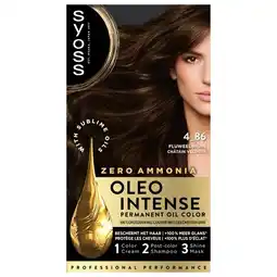 Trekpleister Syoss Oleo Intense 4-86 Fluweelbruin Haarkleuring aanbieding