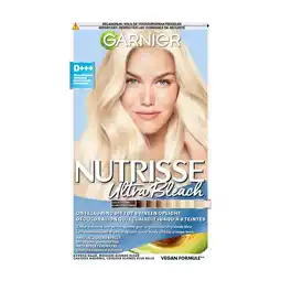 Trekpleister Garnier Nutrisse Ultra Bleach D+++ Ultra Puur Blond Super Oplichtende Ontkleuring aanbieding