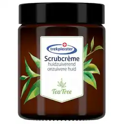 Trekpleister Trekpleister Tea Tree Scrubcrème aanbieding