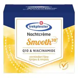 Trekpleister Trekpleister Smooth Q10 & Niacinamide Nachtcrème aanbieding