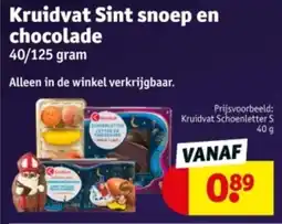 Kruidvat Kruidvat Sint snoep en chocolade aanbieding
