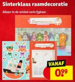 Kruidvat Sinterklaas raamdecoratie aanbieding