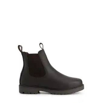 ANWB Travelin' Raufoss Dames Chelsea boots Wol Donker Bruin aanbieding