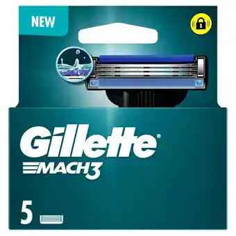 Kruidvat Gillette Mach3 Scheermesjes aanbieding