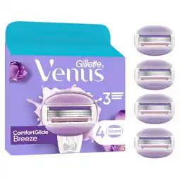 Kruidvat Gillette Venus ComfortGlide Breeze Scheermesjes aanbieding