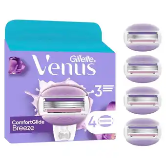 Kruidvat Gillette Venus ComfortGlide Breeze Scheermesjes aanbieding