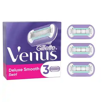Kruidvat Gillette Venus Extra Smooth Swirl Scheermesjes Voor Vrouwen aanbieding