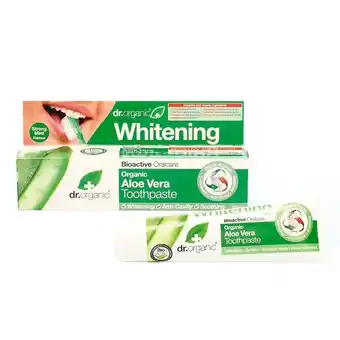 Douglas Dr. Organic Aloe Vera Tandpasta Whitening aanbieding