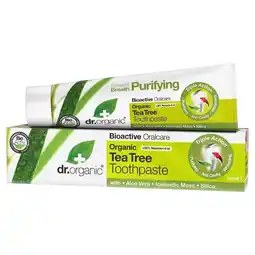 Douglas Dr. Organic Tea Tree Tandpasta aanbieding