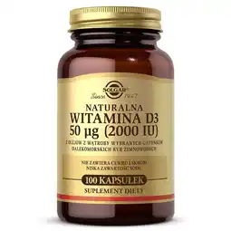 Douglas Solgar Odporność Natuurlijke vitamine D3 50 mcg 2000 IE aanbieding