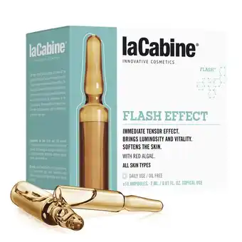 Douglas La Cabine FLASH EFFECT gezichtsampullen aanbieding