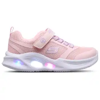 Foot Locker Skechers Sola Glow Peuterschoenen - Roze - Maat 32.5 - Plastic aanbieding