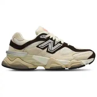 Foot Locker New Balance 9060 Sneakers Dames - Bruin - Maat 39.5 - Leer aanbieding