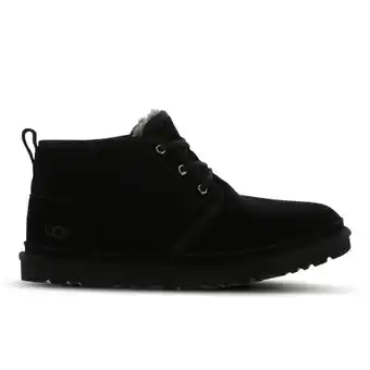 Foot Locker UGG Neumel Sneakers Heren - Zwart - Maat 40 - Leer aanbieding